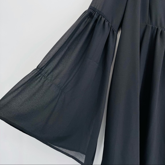 Show me your mumu Barry bell sleeve mini dress - Picture 4 of 9